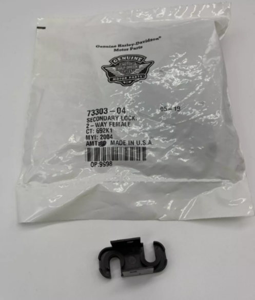 2004-2017 Harley-Davidson Various Models OEM Secondary Lock 2-Way Female