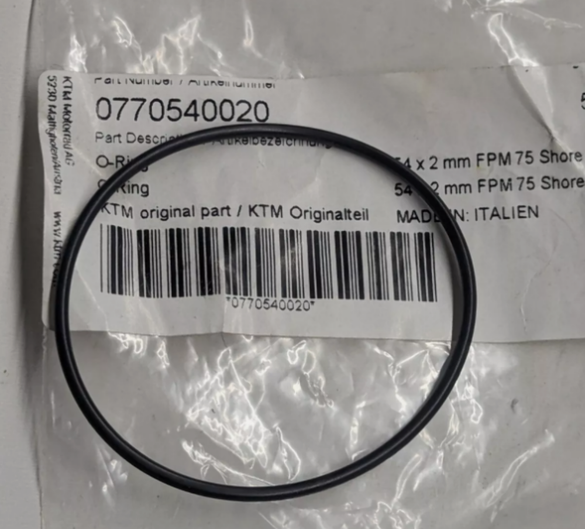 2000-2024 KTM Husqvarna SX EXC FC FE OEM O-Ring 0770540020 QTY 2