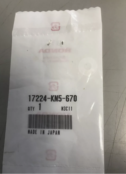 Genuine NOS Honda CRF250X Air Cleaner Cover Washer 17224-KN5-670