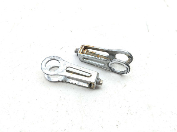 2002-2015 Triumph America Rear Wheel Axle Adjusters