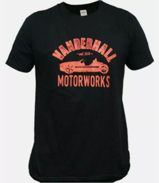 2017-2024 Vanderhall Motorworks T-Shirt Black Size Small 69221613