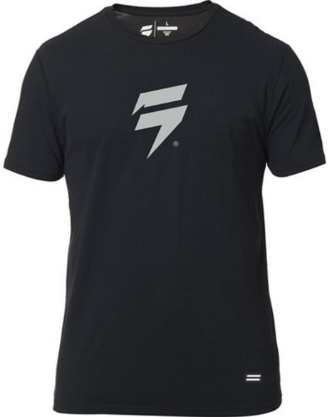SHIFT NEW BOLTED SS T-SHIRT BLACK MENS SIZE LARGE 25404-001-L