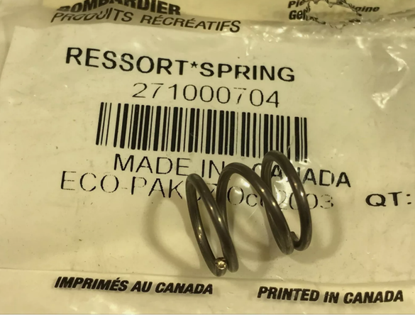 96-06 Sea-Doo PWC Jet Boat VTS Nozzle Spring 271000704 OEM BRP NEW