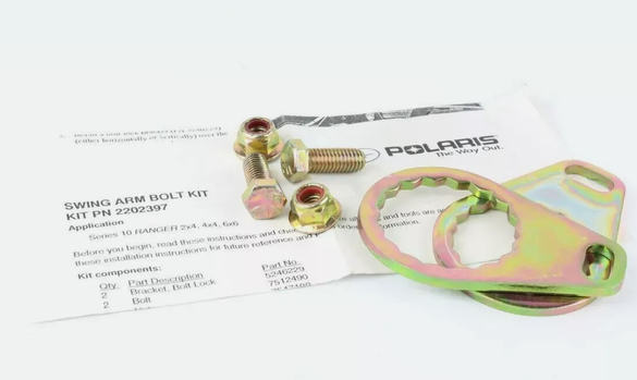 POLARIS NEW OEM SWINGARM BOLT KIT 2202397