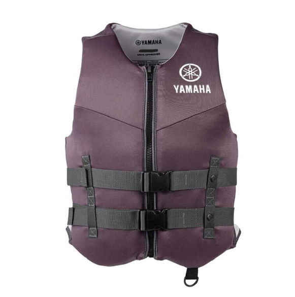 Yamaha New OEM Adult 22VVN Value Neoprene 2-Buckle PFD, Large, MAR-22VVN-GY-LG