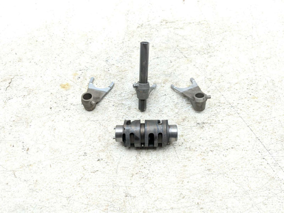 13 Suzuki DL650 V Strom Transmission Shift Shifter Forks and Drum 25310-19F00