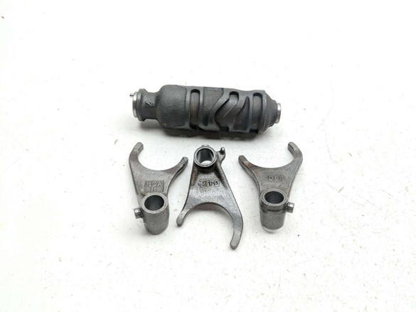 01-05 Honda Goldwing 1800 GL1800 Transmission Shift Shifter Forks and Drum