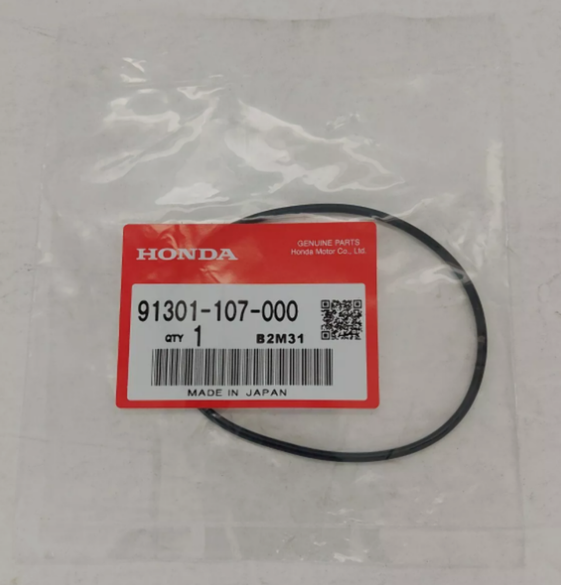 HONDA NEW OEM OIL FILTER O-RING 91301-107-000 QTY 2