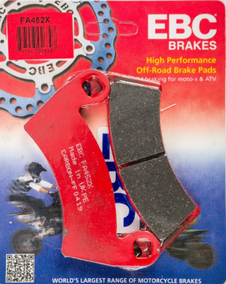 EBC Brakes NEW FA452X Polaris General Ranger RZR Sportsman Rear Brake Pads