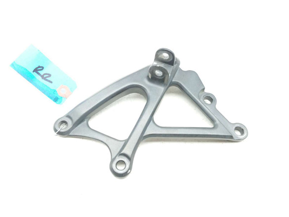 09-14 Yamaha YZF R1 Front Right Driver Peg Rearset Mount Bracket