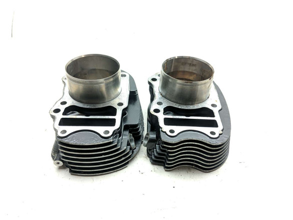 06-16 Kawasaki Vulcan 900 VN900C Engine Motor Cylinder Head Jugs Blocks