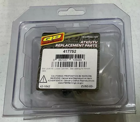 Quadboss Lower Ball Joint Kits 417752 UNIVERSAL FIT