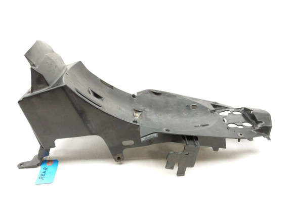 10-16 Yamaha FZ6R FZ6 Under Tail Undertail Battery Tray Cover Panel 20S-21611-00 TRSH DW