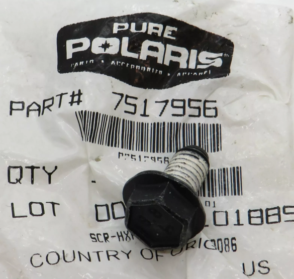 Polaris 7517956 SCR-HXFLGHD M8X16 0600086 Ranger Sportsman 900 570 XP