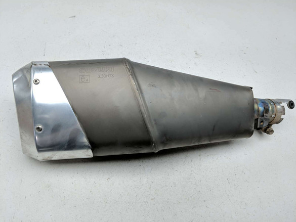 08-10 Suzuki GSXR 750 Exhaust Muffler Silencer Can Slip On