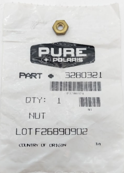 2000-2024 Polaris ATV UTV Snowmobile Hex Nut QTY 5 OEM 3280321