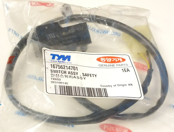 TYM MAHINDRA TRACTOR 2660 2670 4510 CLUTCH PEDAL SAFTEY SWITCH 16756214701