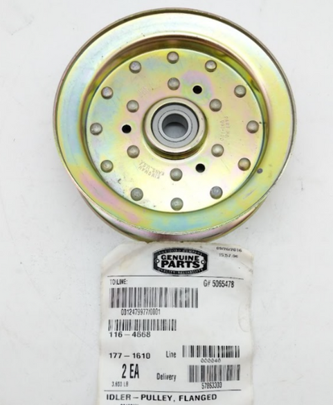 Toro Laser Z Pioneer Z Master Zero-Turn Mower Idler Pulley OEM 116-4668