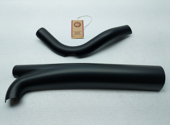 2020-2022 INDIAN Challenger Roadmaster Chief K-Exhaust Shields BLK 2883245