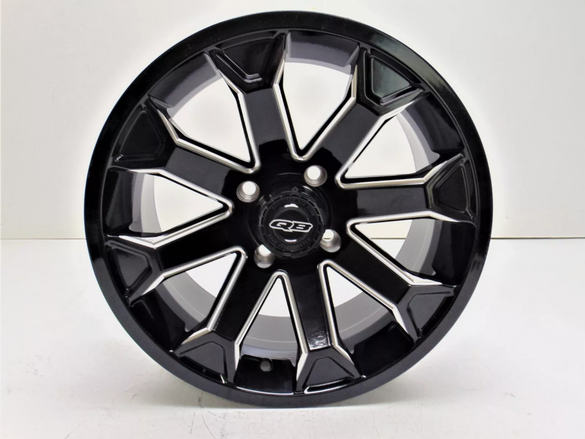 QUADBOSS Blitz 201 Wheel Gloss Black 15x7 4/110 Honda Yamaha ATV UTV 608463
