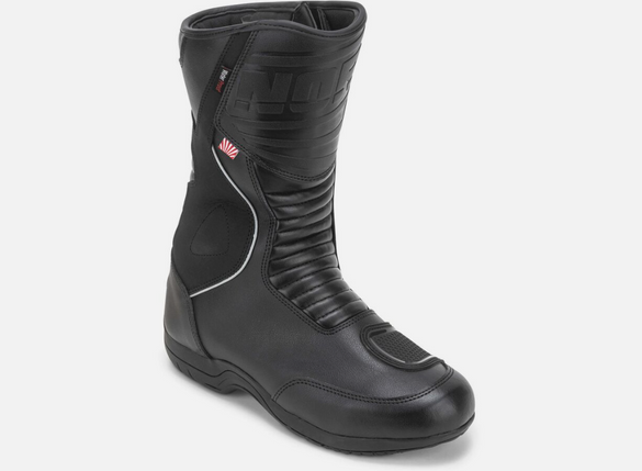 NORU Tsua Waterproof Motorcycle Riding Boots Black 7506-2105-13