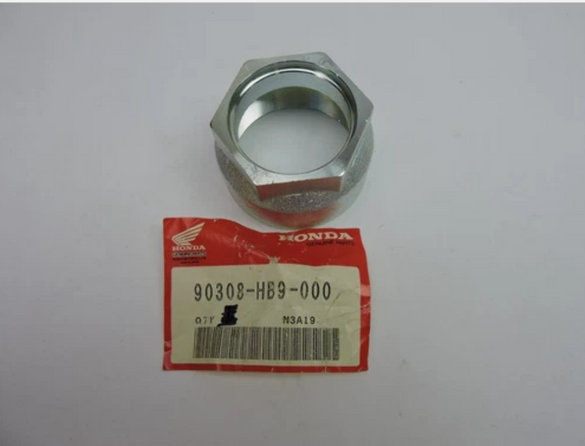 OEM HONDA TRX 250 300 400 450R REAR AXLE LOCKING LOCK NUT 90308-HB9-000