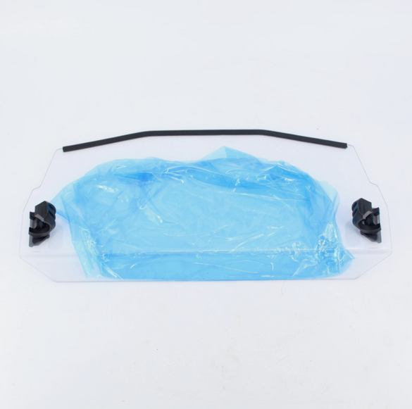 2018-2020 POLARIS RZR RS1 OEM Clear Poly Lock & Ride Half Windshield Kit 2882704