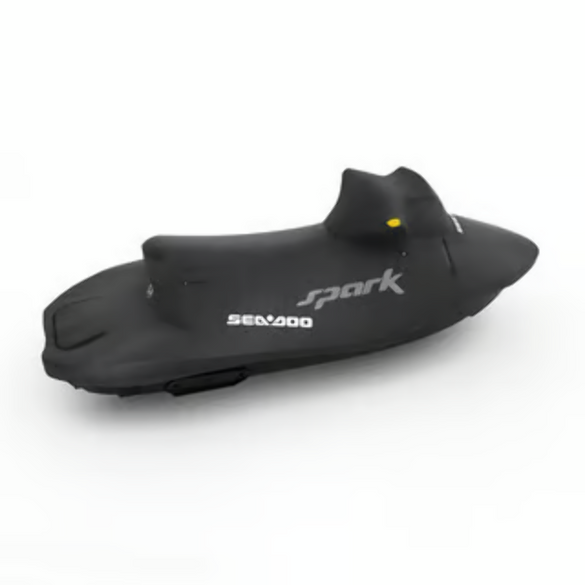 2014-2024 Sea-Doo Spark 3-Up PWC Cover Noir Black OEM 295100672