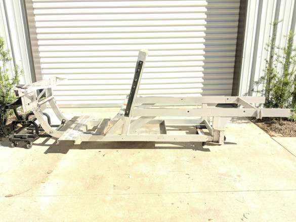 11 Polaris Gem E2 Electric Golf Cart Main Frame Chassis STRAIGHT BOS
