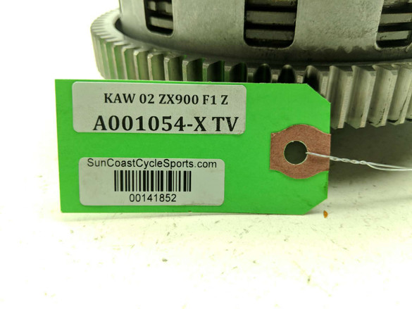 02 03 Kawasaki Ninja ZX9R ZX900 Clutch Basket With Plates - Sun