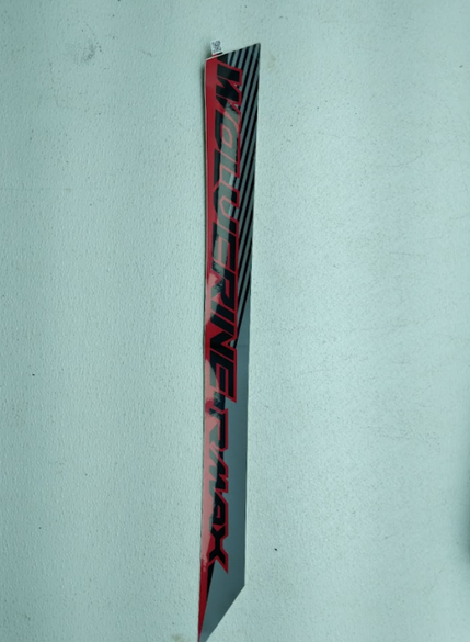 YAMAHA OEM "WOLVERINE RMAX" EMBLEM B4J-F15A9-11-00