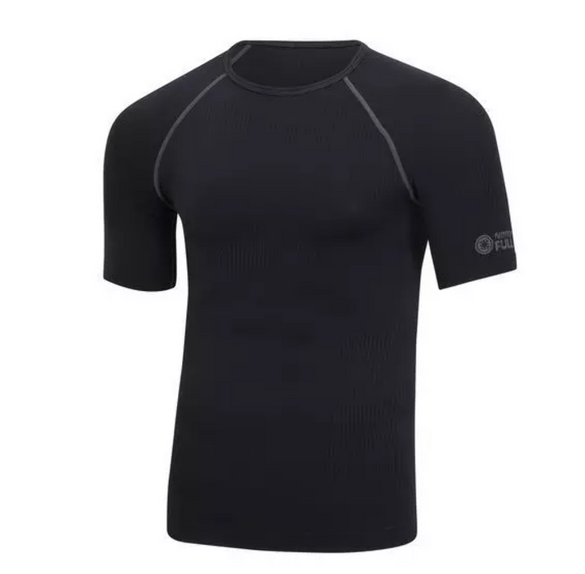 NORU NORU Small Full Cool Short Sleeve Shirt Black Base Layer 7258210504