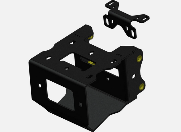 KFI Winch Mount Black for 2011-2024 Polaris Sportsman ATV 101840