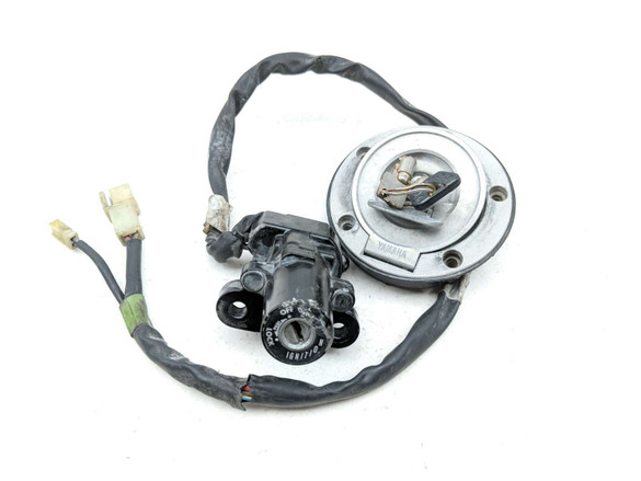 09-14 Yamaha YZF R1 Lock Set Ignition Switch Cap And Key