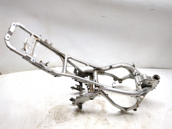 06-08 Kawasaki EX650 Ninja 650R Main Frame Chassis  CLN STRAIGHT