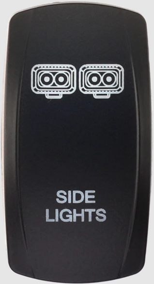 XTC Power Products Dash Switch Rocker Face Side Litghts 630-1068