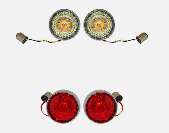 CUSTOM DYNAMICS PB-BCM-BB-C Front & Rear Turn Signal - 2014-2023 FLHX 2020-1596