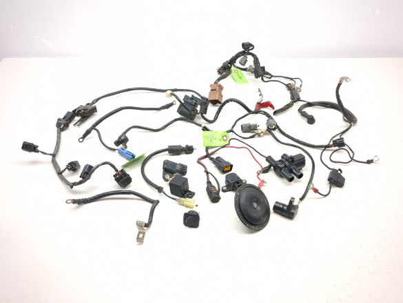 06-11 Kawasaki Ninja ZX14 ZX1400C Relay Set Air Switch Tip Over Battery ...