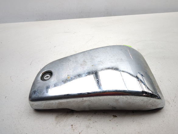 98-04 Kawasaki VN1500 Vulcan Nomad Left Chrome Side Lower Seat Cover Panel