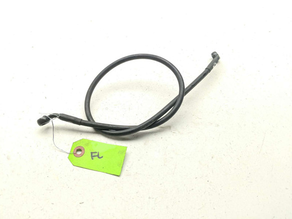 06-11 Kawasaki Ninja ZX14 ZX1400C Front Left Brake Line Hose
