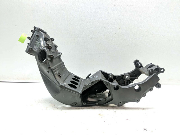 06-11 Kawasaki Ninja ZX14 ZX1400C Main Frame Chassis SLVG STRAIGHT