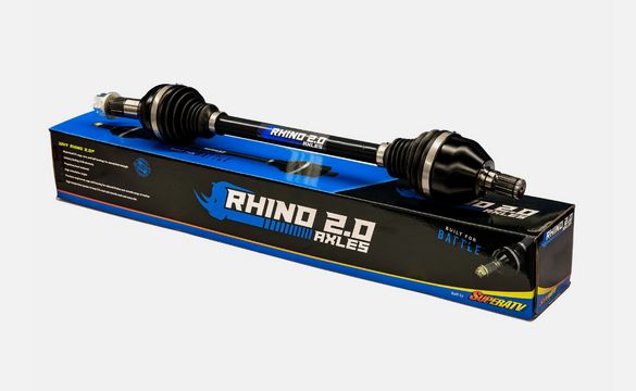 SuperATV Rhino 2.0 REAR Axle for 2018 Can-Am Maverick Trail 800R AX-7-74-R-0-DT