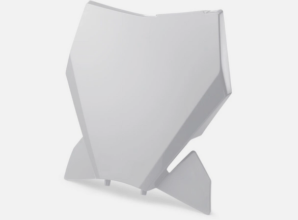 2023-2025 KTM 300 XC OEM White Front Number Plate A46008007000AB