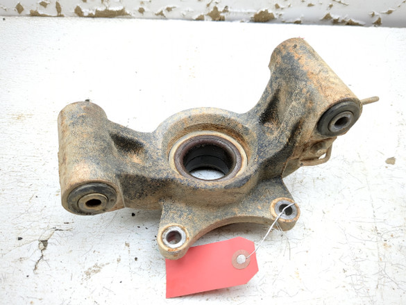 16-18 Kawasaki Mule Pro DXT KAF1000 Rear Right Wheel Spindle Knuckle Carrier
