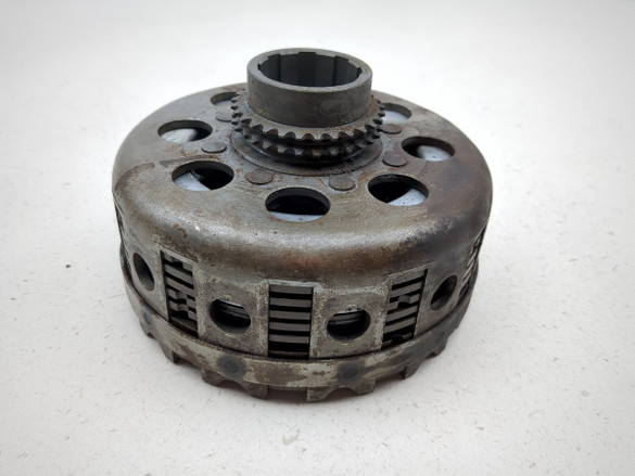 84-87 Honda Goldwing Aspencade GL1200 Complete Clutch Basket Assembly w/ Plates