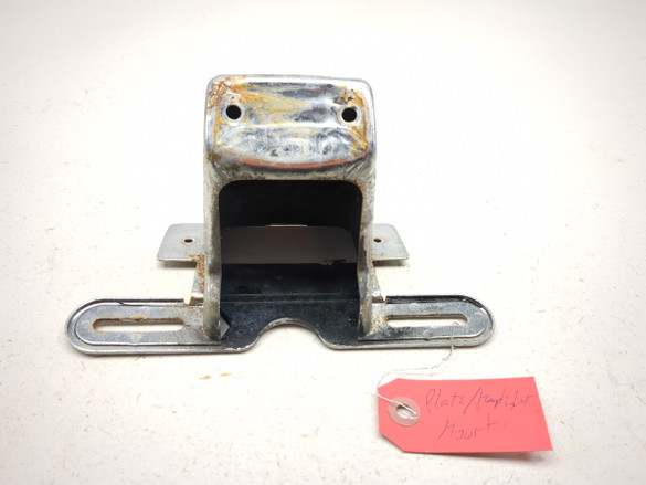 84-87 Honda Goldwing Aspencade GL1200 License Plate Tag Light Mount Bracket TRSH PL