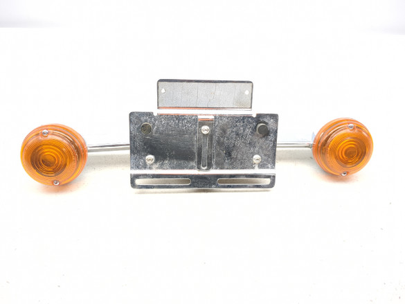 03 Victory V92 Rear Turn Signal Light Bar W/ License Plate Holder
