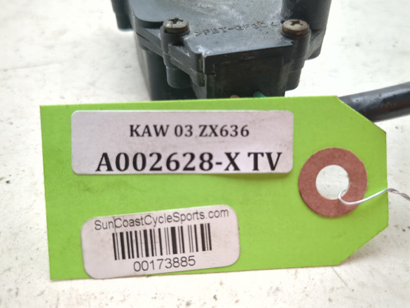 03 04 Kawasaki Ninja ZX6 ZX 636 Secondary Throttle Valve Actuator