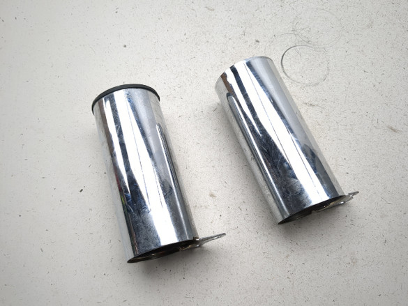 05-08 Honda VTX1800C Chrome Front Fork Cover Guards