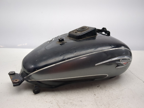 Kawasaki ELIMINATOR タンク マットブラック 02 Kawasaki BN125 Eliminator 125 Gas Fuel Tank Petrol Reservoir